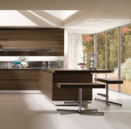 Cocina de Salvarani Modelo High Teak